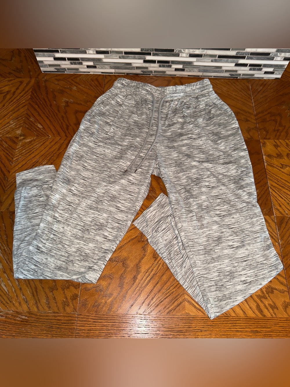 SHO SHO Space Dye Gray Lounge Joggers Pants Size M
